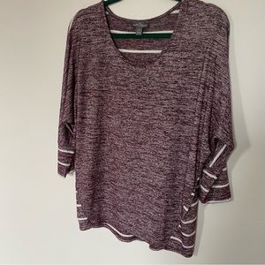 Striped Maroon Shirt